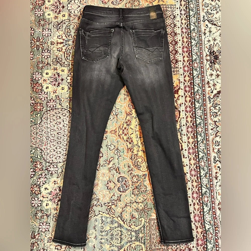 FINAL PRICE Men’s Departwest Black Skinny Jeans - Picture 4 of 8